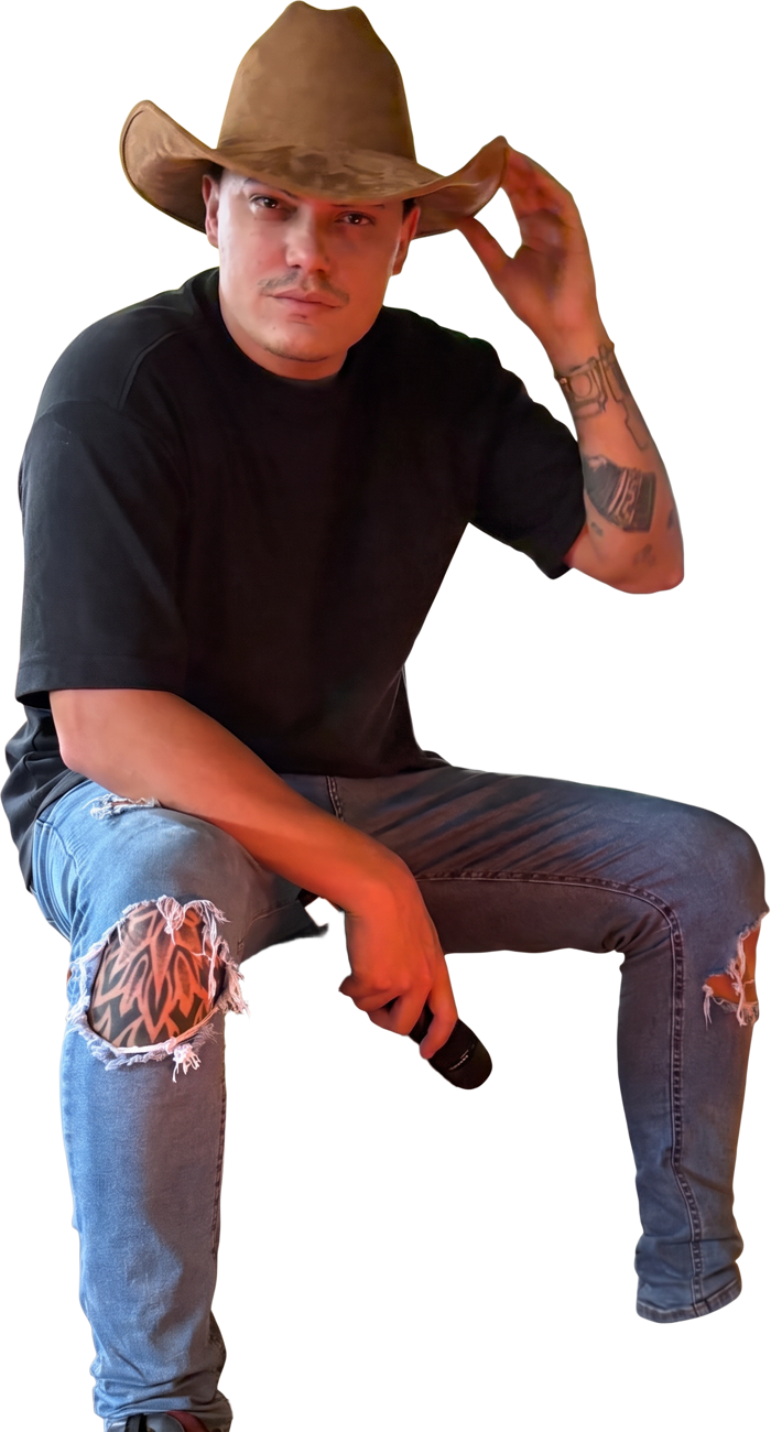 Breno Peniche de chapéu